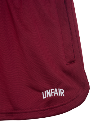 Unfair Curved Shorts WMNS Burgundy
