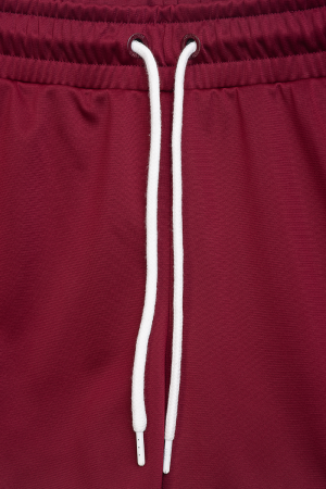 Unfair Curved Shorts WMNS Burgundy