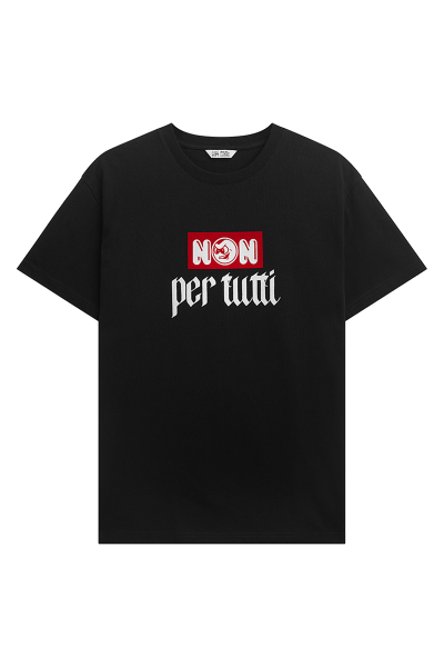 Non Per Tutti T-Shirt Black
