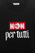 Non Per Tutti T-Shirt Black