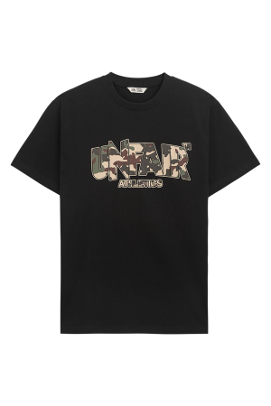Classic Label Disruptive Camo T-Shirt Black