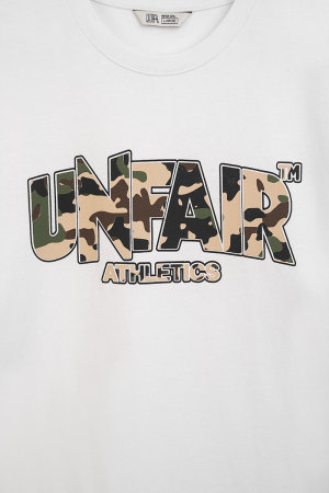 Classic Label Disruptive Camo T-Shirt White