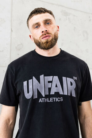 Classic Label T-Shirt Washed Black