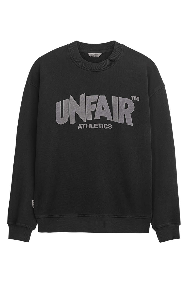 Classic Label Crewneck Washed Black box