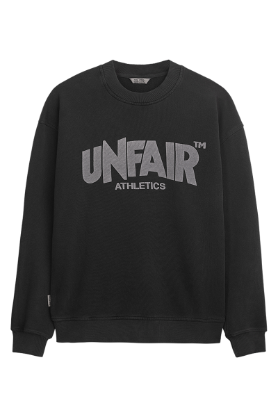 Classic Label Crewneck Washed Black