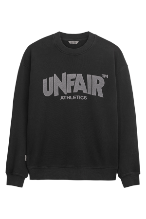 Classic Label Crewneck Washed Black