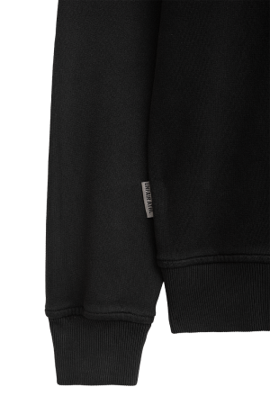 Classic Label Crewneck Washed Black