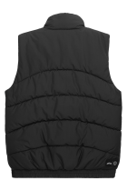 Curved Padded Vest Black