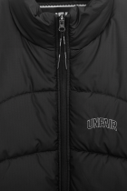 Curved Padded Vest Black