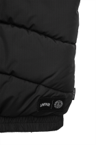 Curved Padded Vest Black