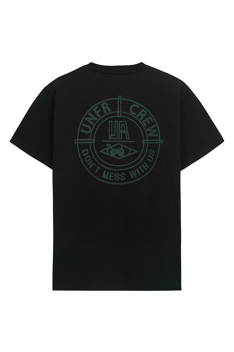 DMWU BP T-Shirt Black / Shamrock Green box