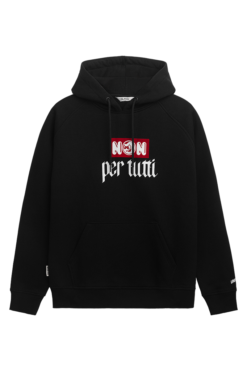 Non Per Tutti Hoodie Black box