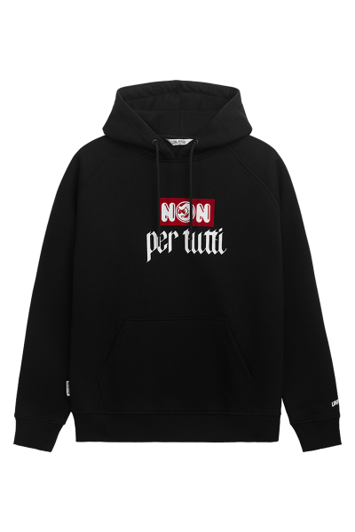 Non Per Tutti Hoodie Black