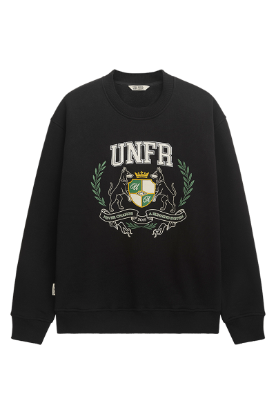 Running System Crewneck Black