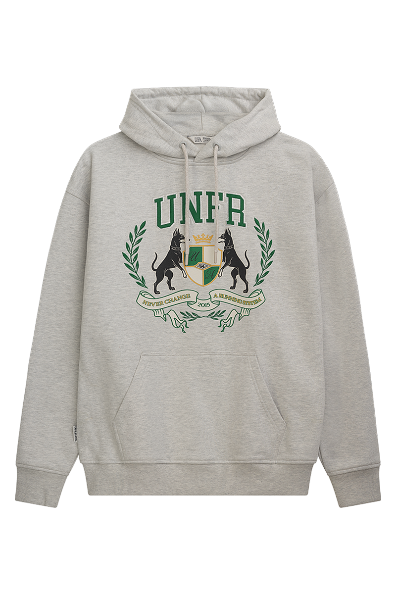 Running System Hoodie Light Grey Melange box