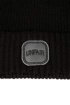 Stamp Knit Beanie Black