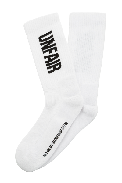 Block Socks White (3 Pack)