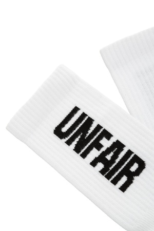 Block Socks White (3 Pack)