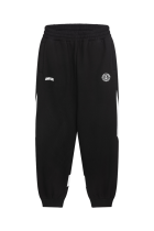 Two Side Panel Sweatpants Black