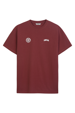 Two Side Logo T-Shirt Merlot