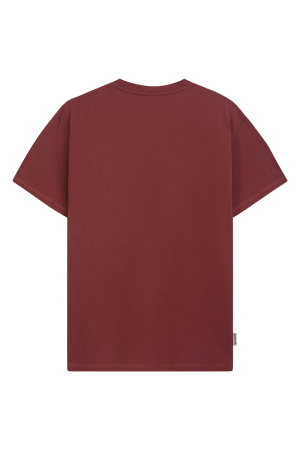 Two Side Logo T-Shirt Merlot