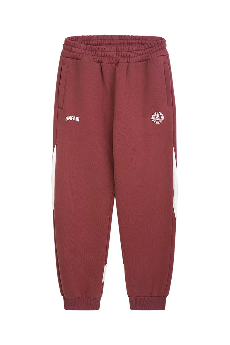 Two Side Panel Sweatpants Merlot box