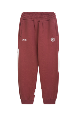 Two Side Panel Sweatpants Merlot