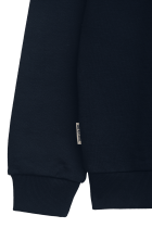Curved Halfzip Sweatshirt Navy