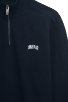 Curved Halfzip Sweatshirt Navy