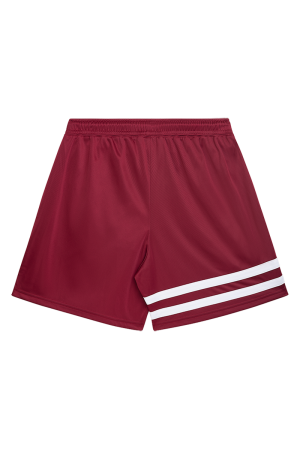 DMWU Athletics Shorts Burgundy