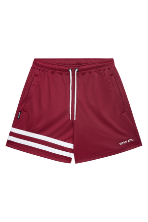 DMWU Athletics Shorts Burgundy